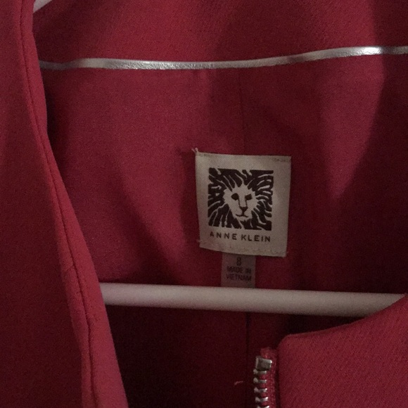 Pink Anne Klein Zip-up Blazer - Picture 2 of 3